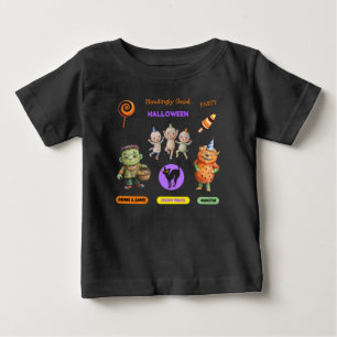 Halloween Costume Party Monsters spooky fun Dance Baby T-Shirt