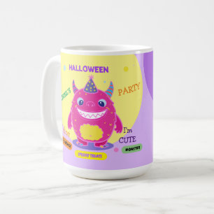 Halloween Costume Party Monsters spooky fun Dance Coffee Mug