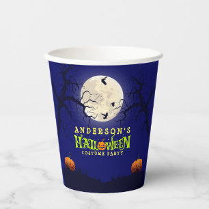 Halloween Costume Party Paper Cups