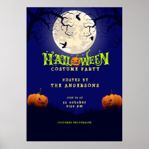 Halloween Costume Party Poster