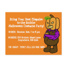 Halloween Costume Party sur mesure invitation