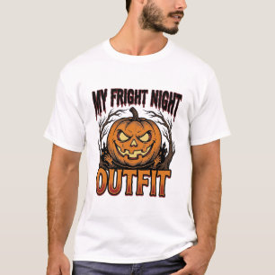 Halloween Costume Shirt Spooky Pumpkin Outfit_1