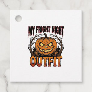 Halloween Costume Shirt Spooky Pumpkin Outfit_1 Favour Tags