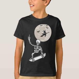 Halloween Costume Skateboard Boy Skateboarding Men T-Shirt