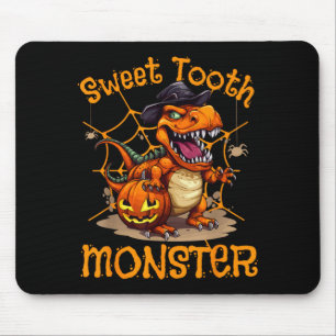 Halloween Costume Spooky Dinosaur Lover Saurian Mouse Pad