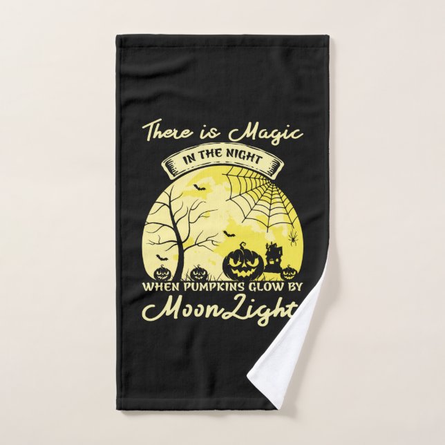 Halloween Costume | There Is Magic In The Night Hand Towel (Hand Towel)