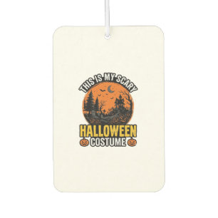 Halloween Costume Vintage Scary Air Freshener