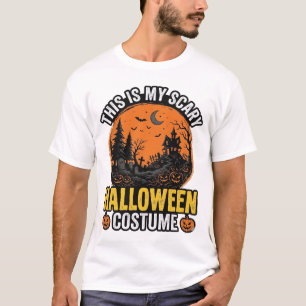 Halloween Costume Vintage Scary T-Shirt