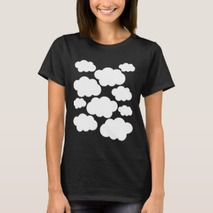 Halloween Costume White Clouds T-Shirt