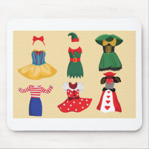 halloween costumes mouse pad