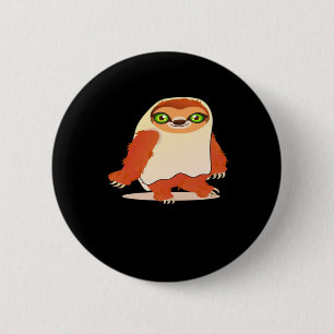Halloween costumes sloth Oversized T-Shirt 2 Inch Round Button