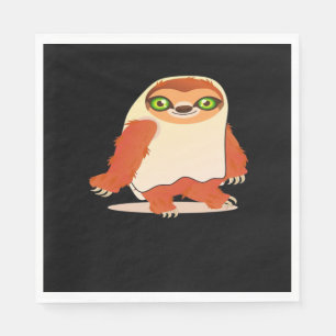 Halloween costumes sloth Oversized T-Shirt Napkin