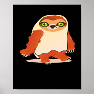 Halloween costumes sloth Oversized T-Shirt Poster