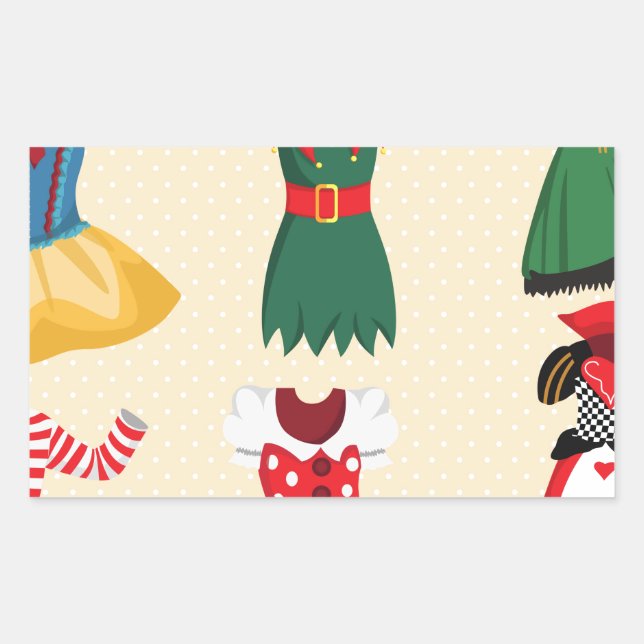 halloween costumes sticker (Front)