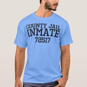 Halloween County Jail Inmate - Funny Prisoner Cost T-Shirt
