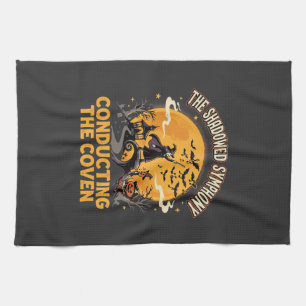 Halloween Coven Conductor Kitchen Towel
