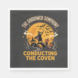 Halloween Coven Conductor Napkin