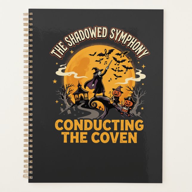 Halloween Coven Conductor Planner (Front)