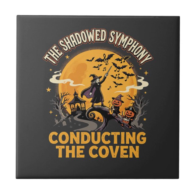 Halloween Coven Conductor Tile (Front)