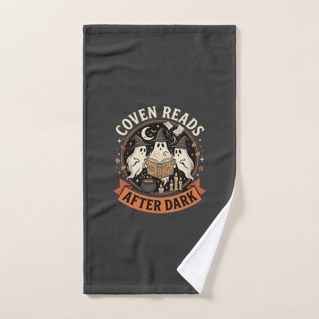 Halloween Coven Readers Night Hand Towel (Hand Towel)