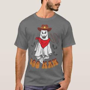Halloween Cowboy Ghost Funny Western Ghost Spooky  T-Shirt