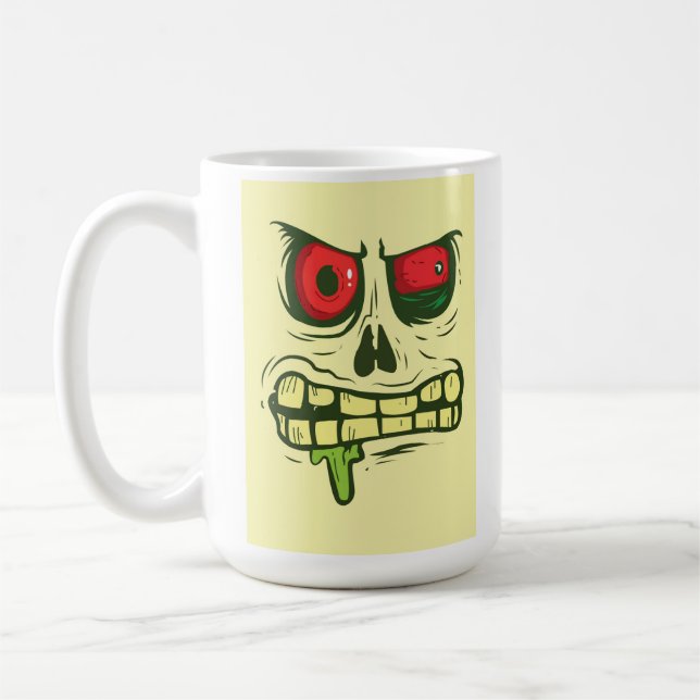 Halloween Crâne MUg (Gauche)