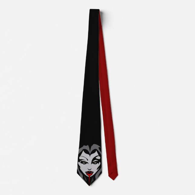 Halloween Cravates Vampire Halloween Neckties Cust (Devant)