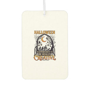 Halloween Creative Kids Silhouette Crescent Moon W Air Freshener