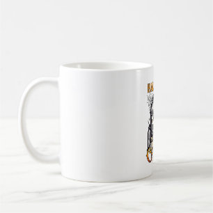 Halloween Creative Kids Silhouette Crescent Moon W Coffee Mug