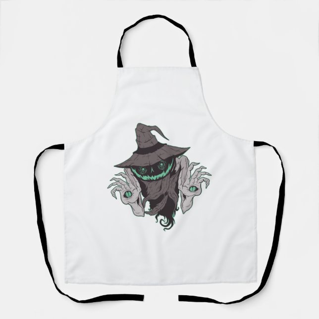 Halloween Creature Apron (Front)