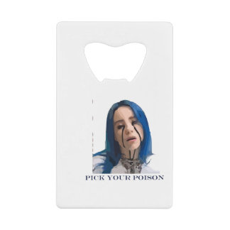 Halloween Credit Card Bottle Opener