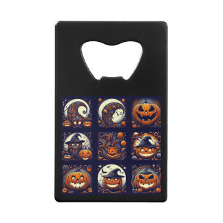 Halloween Credit Card Bottle Opener