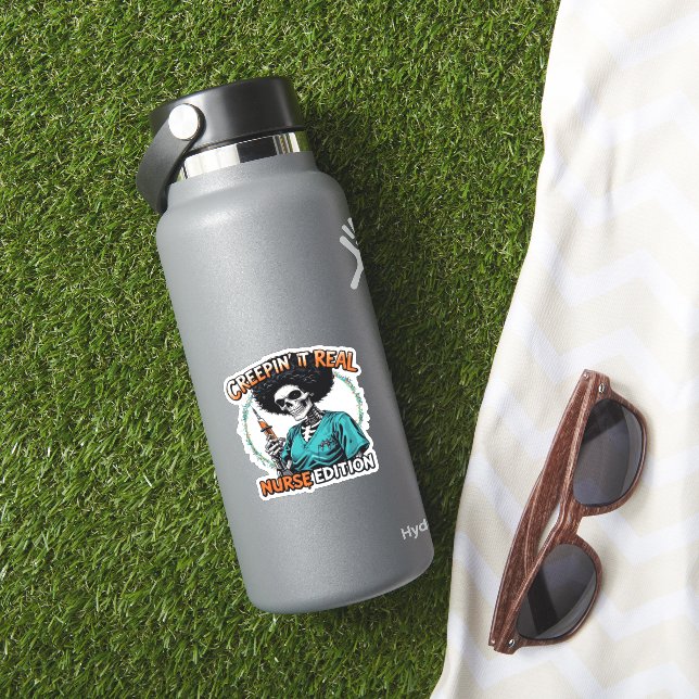 Halloween Creepin It Real! Nurse Edition Classic T (HydroFlask Insitu)