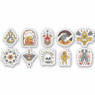 HALLOWEEN CREEPY HOLIDAY ELEMENTS SET