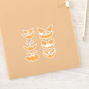 Halloween Creepy Scary Ghostly Evil Spooky Face