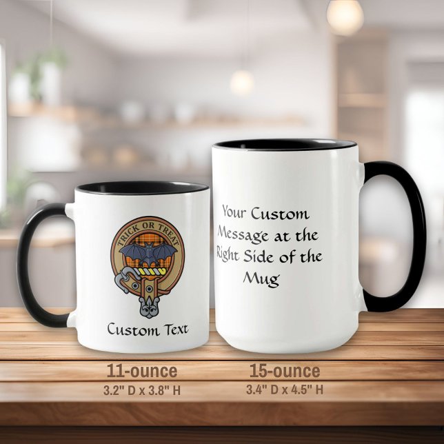 Halloween Crest over Tartan Mug (Creator Uploaded)