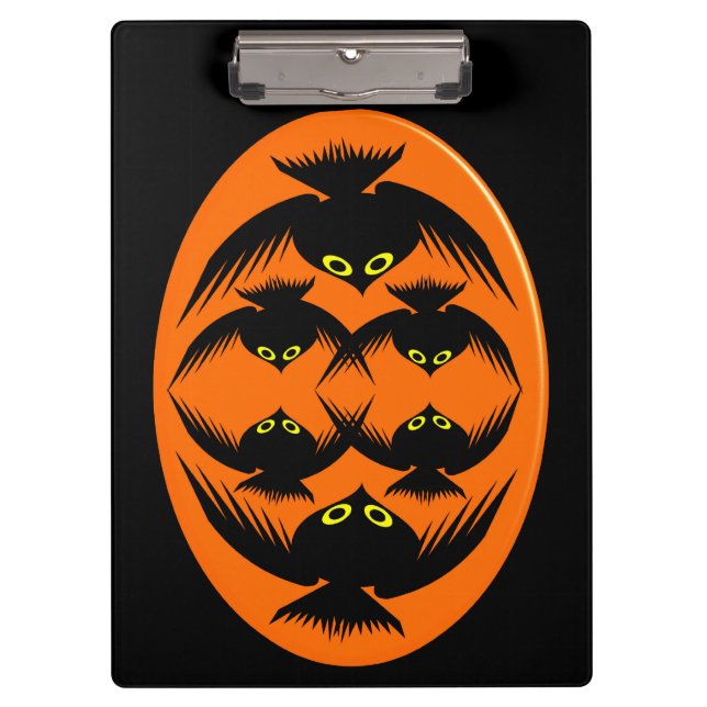 Halloween Crows Clipboard (Front)