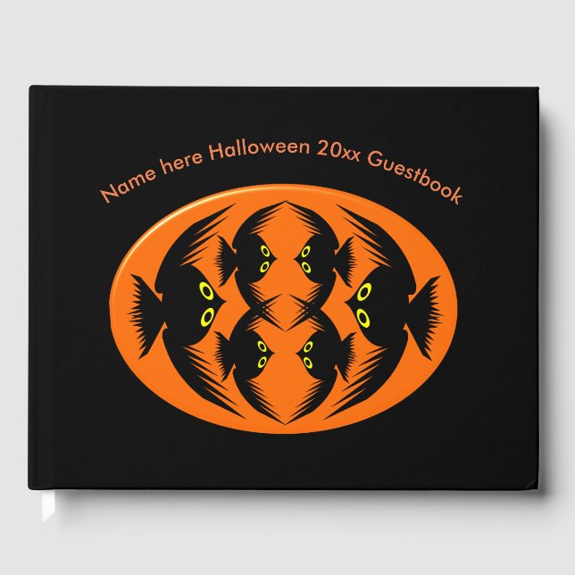 Halloween Crows Guestbook (Front)