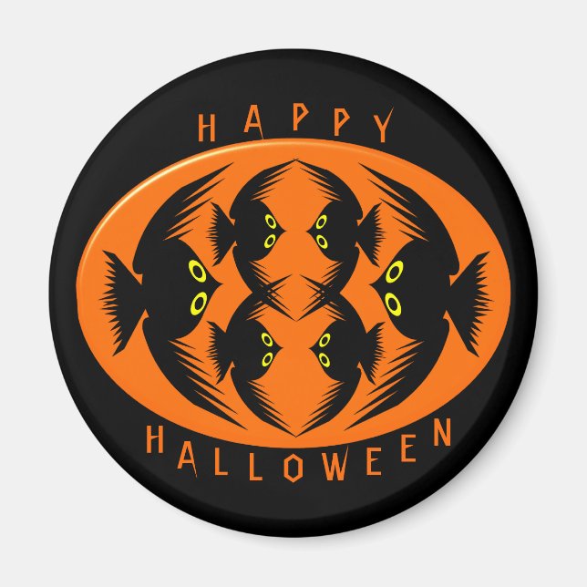 Halloween Crows Magnet (Front)