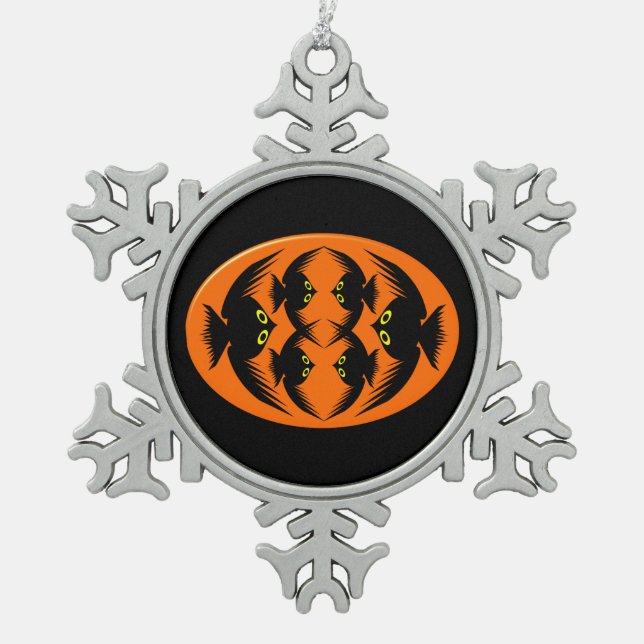 Halloween Crows Ornament (Front)