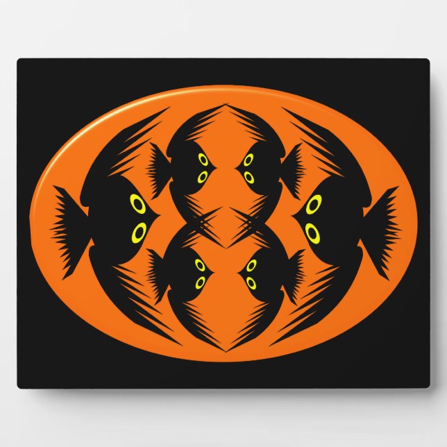 Halloween Crows Plaque (Front)