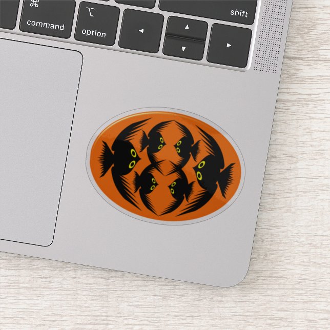 Halloween Crows Shaped (Detail)