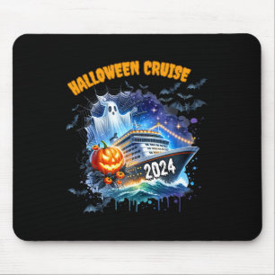 Halloween Cruise Ghost 2024 Matching Family Boo Cr Mouse Pad