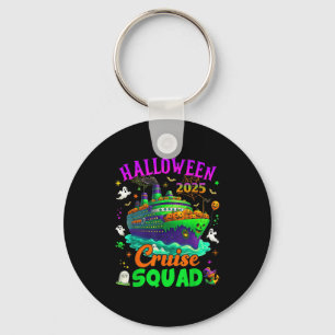 Halloween Cruise Squad 2025 Matching Cruising Crui Keychain