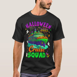 Halloween Cruise Squad 2025 Matching Cruising Crui T-Shirt