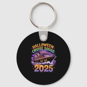 Halloween Cruise Squad 2025 Matching Family Cruise Keychain