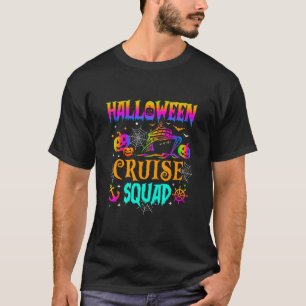 Halloween Cruise Squad 2025 Ship Vacation Family M T-Shirt