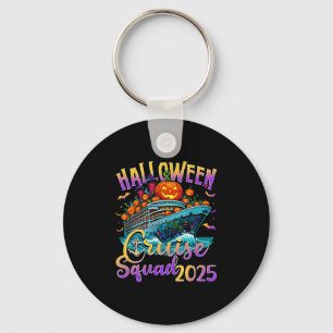 Halloween Cruise Squad 2025 Vacation Matching Fami Keychain