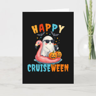 Halloween Cruise Squad Family 2025 Cruising Crew  Card