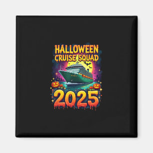 Halloween Cruise Squad Matching Outfit Spooky Vaca Magnet